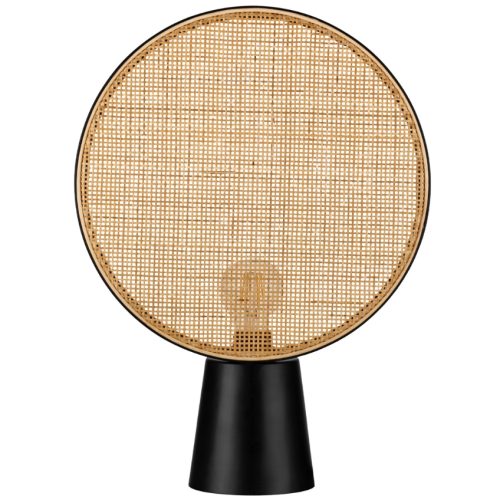 Ratanová stolní lampa Nova Luce Tierra 35 cm Nova Luce