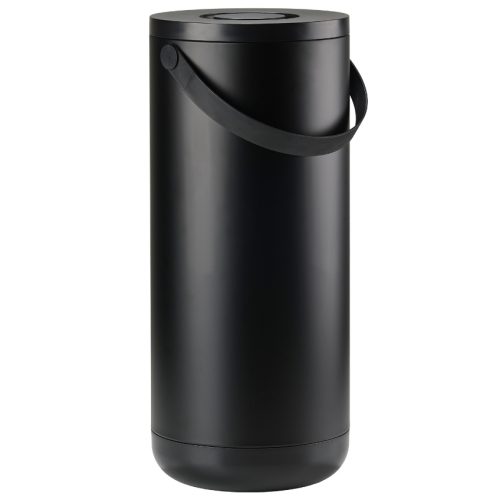 Zone Denmark Černý plastový odpadkový koš Circular 35 l Zone Denmark