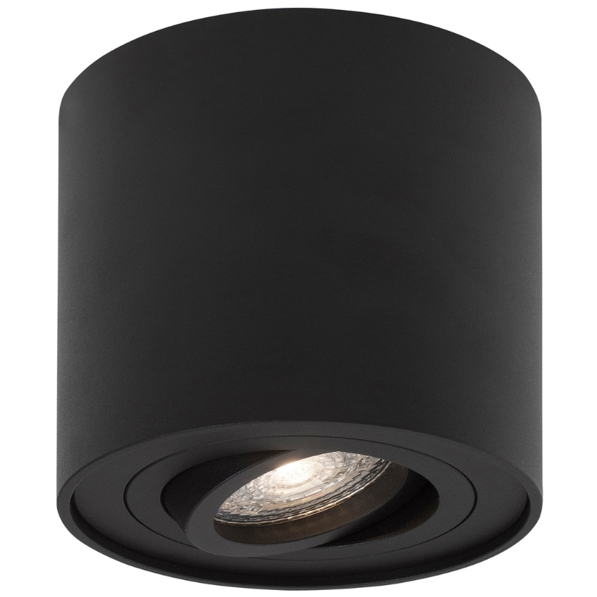 Černé kovové bodové světlo Nova Luce Gozzano 8 cm Nova Luce