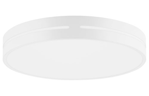 Bílé kovové stropní LED světlo Nova Luce Wheel 45 cm Nova Luce