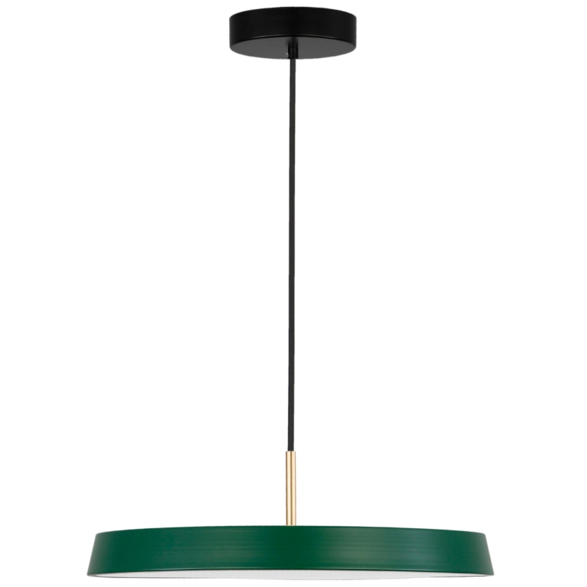 Zelené kovové závěsné LED světlo Nova Luce Vetro 50 cm Nova Luce