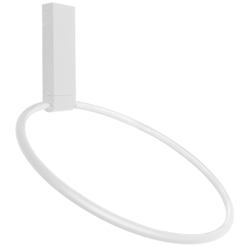 Bílé kovové stropní LED světlo Nova Luce Garve 40 cm Nova Luce
