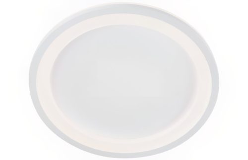 Bílé kovové stropní LED světlo Nova Luce Oggy 37 cm Nova Luce