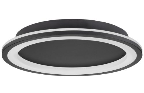 Černé kovové stropní LED světlo Nova Luce Oggy 37 cm Nova Luce