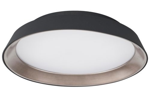 Černé kovové stropní LED světlo Nova Luce Vela 45 cm Nova Luce
