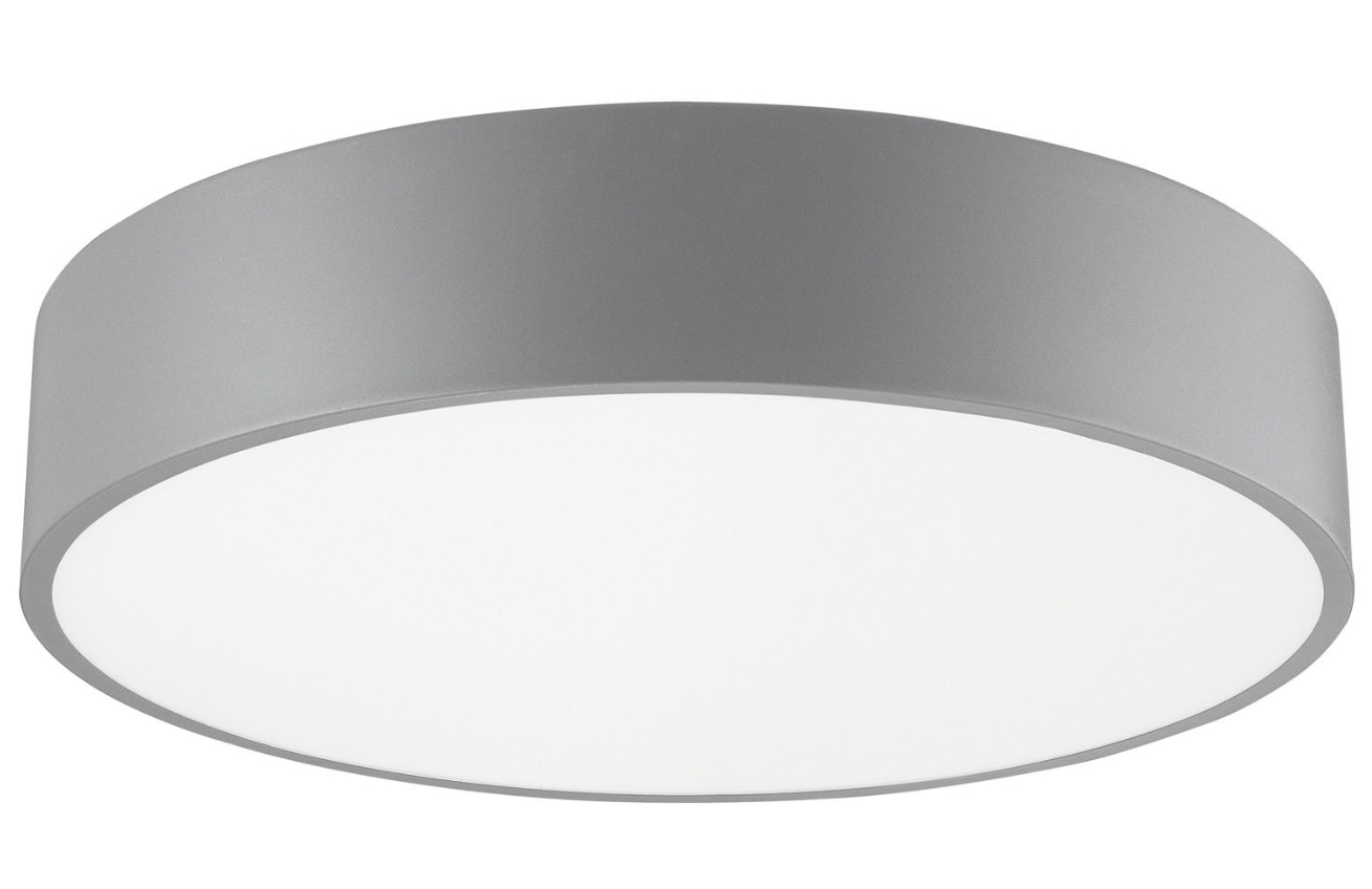Šedé kovové stropní LED světlo Nova Luce Roda 40 cm Nova Luce