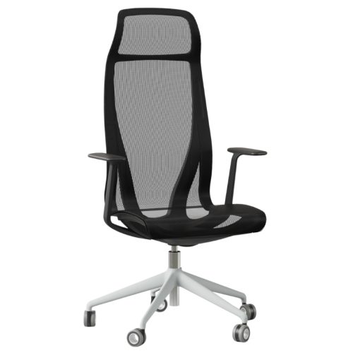 Narbutas Vyšší černá kancelářská židle D-CHAIR II. Narbutas