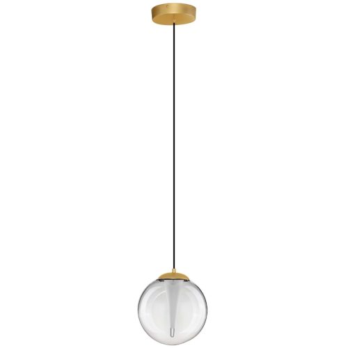 Skleněné závěsné LED světlo Nova Luce Gi 22 cm Nova Luce