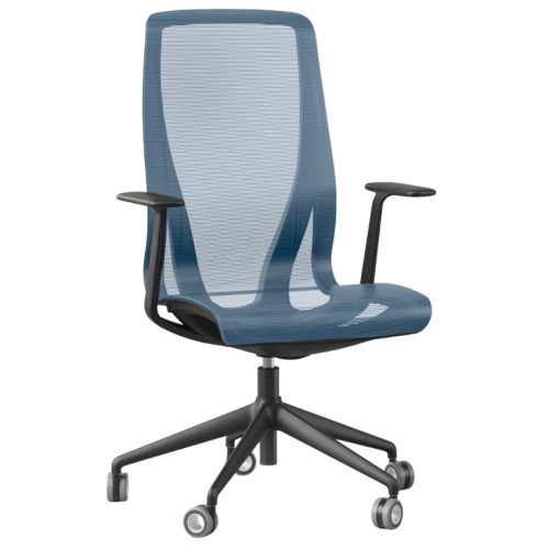 Narbutas Modrá kancelářská židle D-CHAIR Narbutas