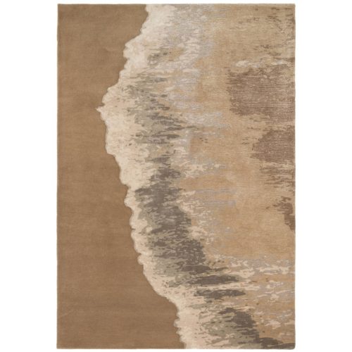 Fargotex Hnědý vlněný koberec Waterwave 200 x 300 cm Fargotex