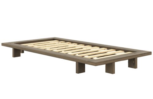 Hnědá dřevěná postel Karup Design Japan 90 x 200 cm Karup Design