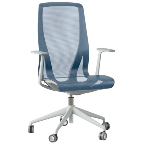 Narbutas Modrá kancelářská židle D-CHAIR II. Narbutas
