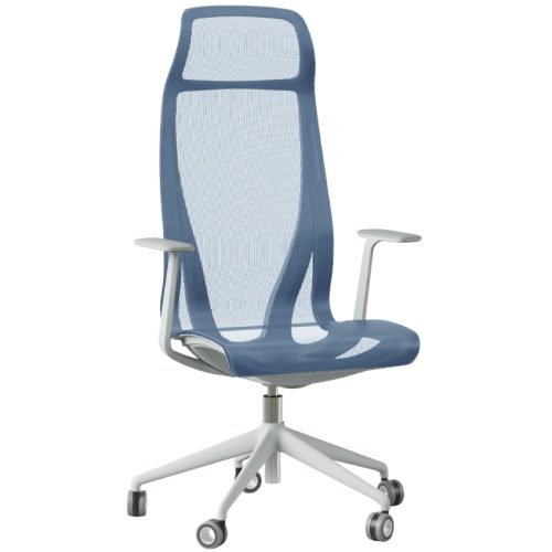 Narbutas Vyšší modrá kancelářská židle D-CHAIR II. Narbutas
