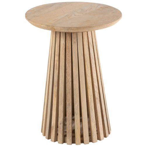 Dřevěný odkládací stolek J-line Vincenzo 40 cm J-line