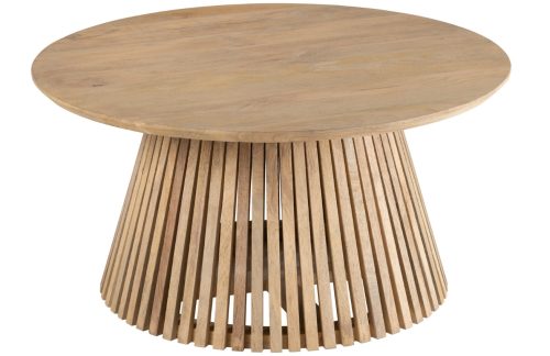 Dřevěný konferenční stolek J-line Vincenzo 80 cm J-line