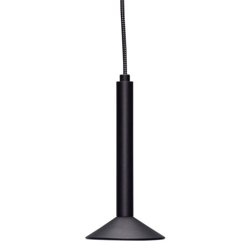 Černé kovové závěsné světlo Hübsch Chromatic 12 cm Hübsch