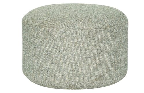 Světle zelený čalouněný puf Hübsch Marshmellow 52 cm Hübsch