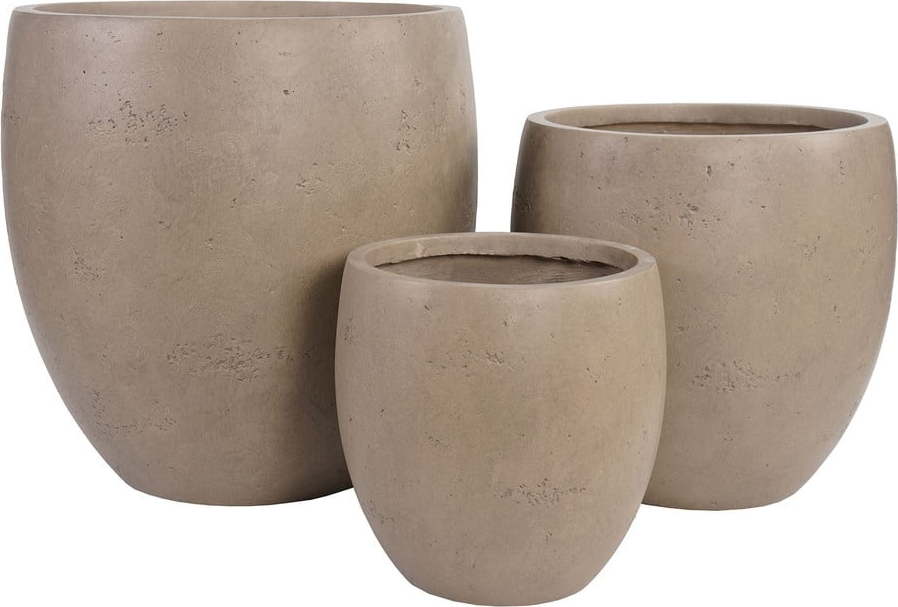 Květináče v sadě 3 ks ø 54 cm Beckley – House Nordic House Nordic