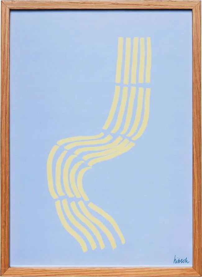 Obraz 32x44 cm Hello – Hübsch