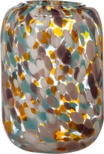 Skleněn&aacute; ručně vyroben&aacute; v&aacute;za (v&yacute;&scaron;ka 18 cm) Vidia &ndash; Bloomingville Bloomingville