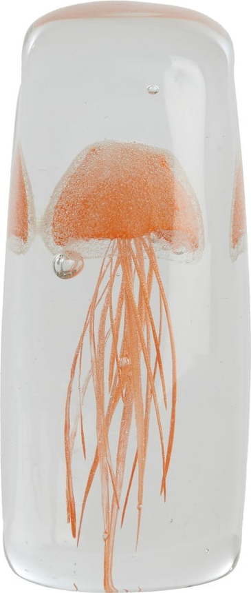 Skleněné těžítko (výška 13 cm) Jellyfish – Light & Living Light & Living