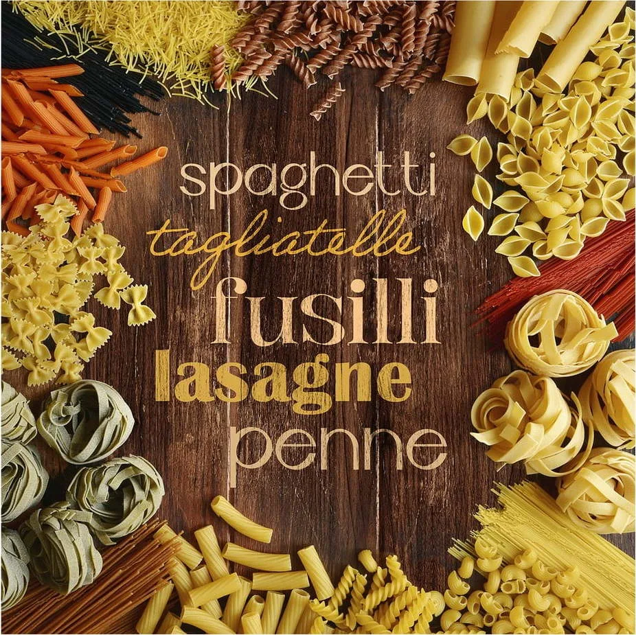 Skleněný obraz 30x30 cm Pasta – Styler