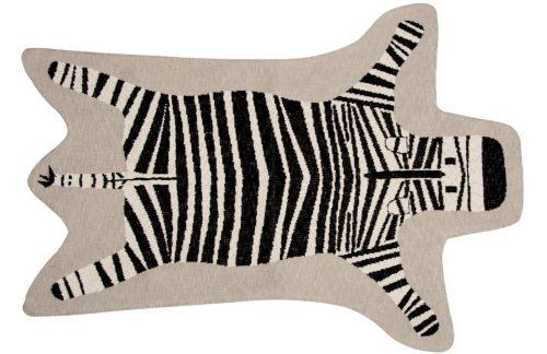 Béžový látkový koberec Quax Zebra 97 x 132 cm Quax