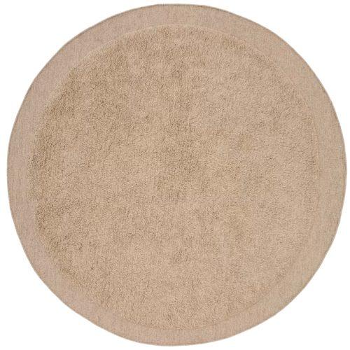Béžový kulatý vlněný koberec Kave Home Marely 200 cm Kave Home