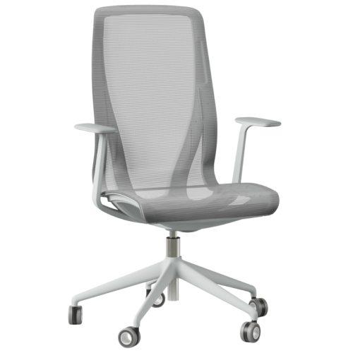 Narbutas Šedá kancelářská židle D-CHAIR Narbutas