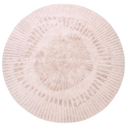 Fargotex Béžový kulatý koberec Radius 250 cm Fargotex