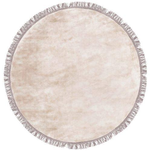 Fargotex Béžový kulatý koberec Luna 250 cm Fargotex