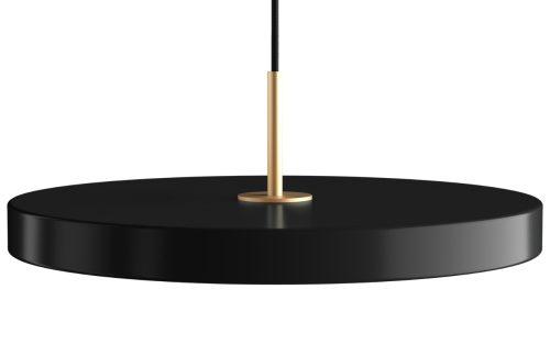 Umage Černé kovové stropní LED světlo Asteria Plus II. 43 cm Umage