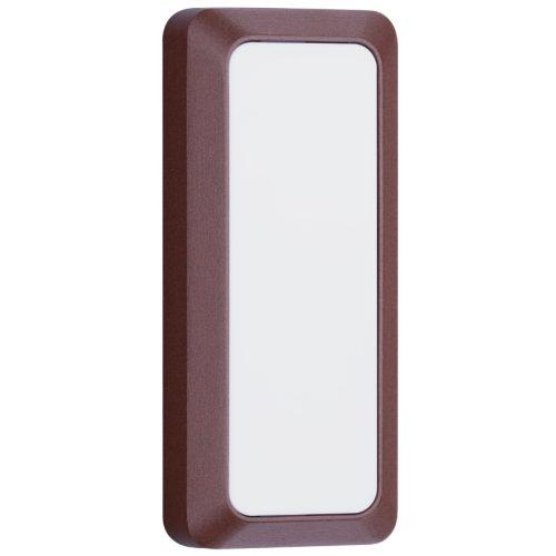 Hnědé kovové venkovní nástěnné LED světlo Nova Luce Appia II. Nova Luce