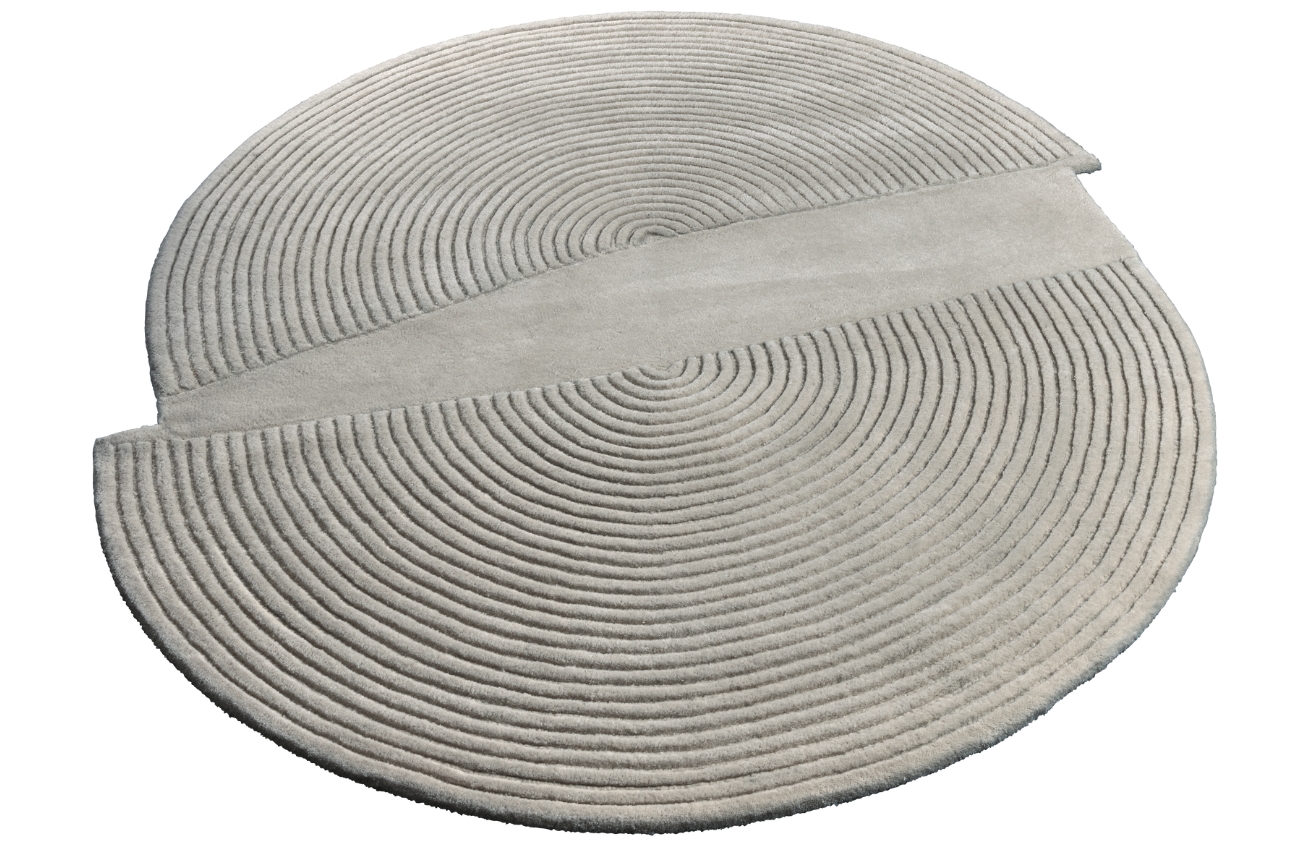 Bolia Světle šedý vlněný koberec Zen 209 x 240 cm Bolia