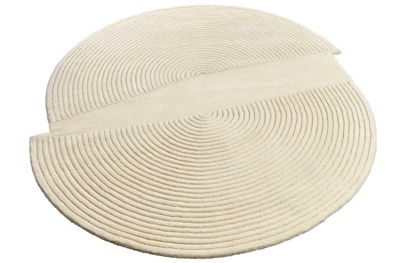 Bolia Krémově bílý vlněný koberec Zen 250 x 291 cm Bolia