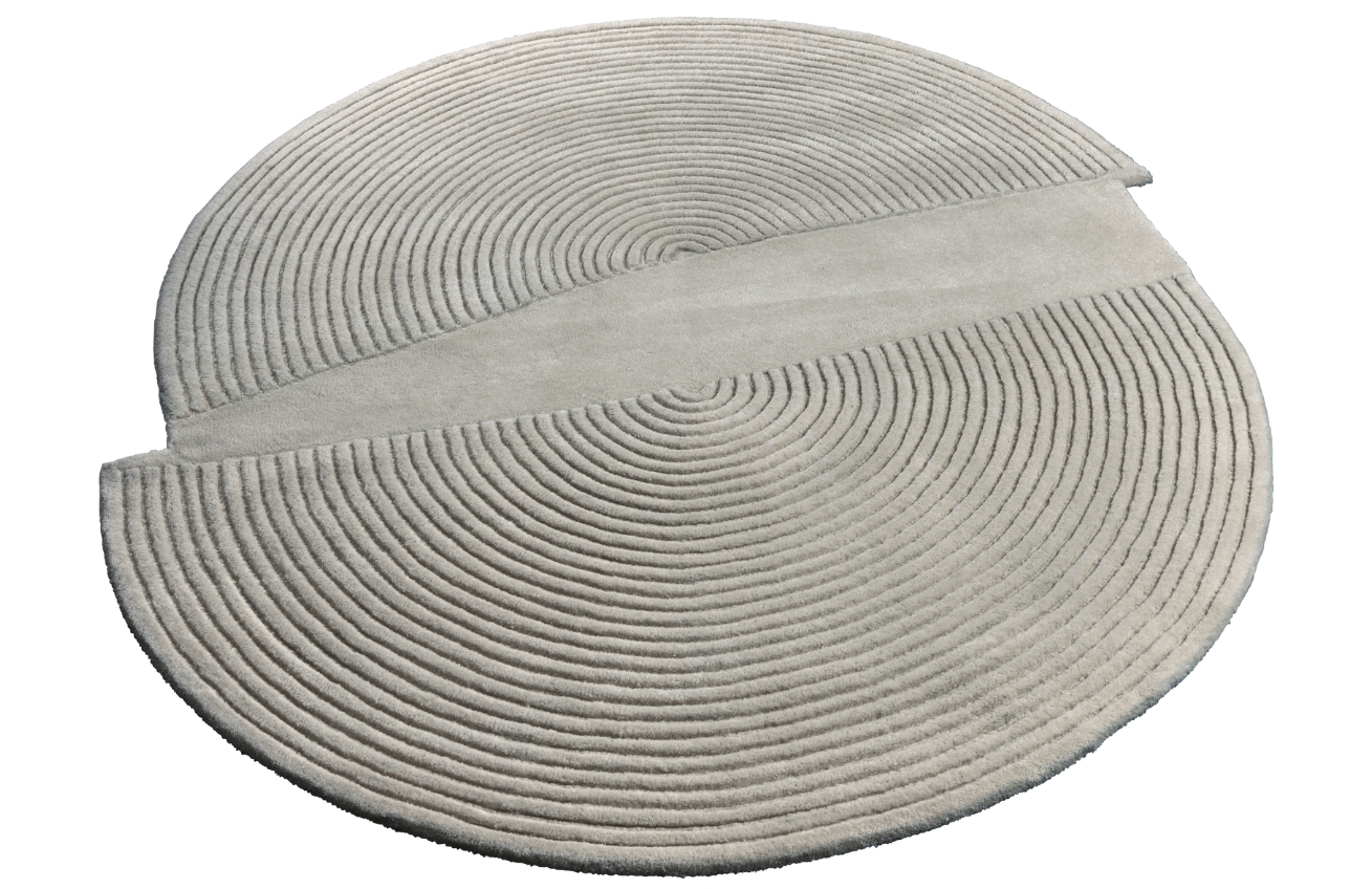 Bolia Světle šedý vlněný koberec Zen 250 x 291 cm Bolia