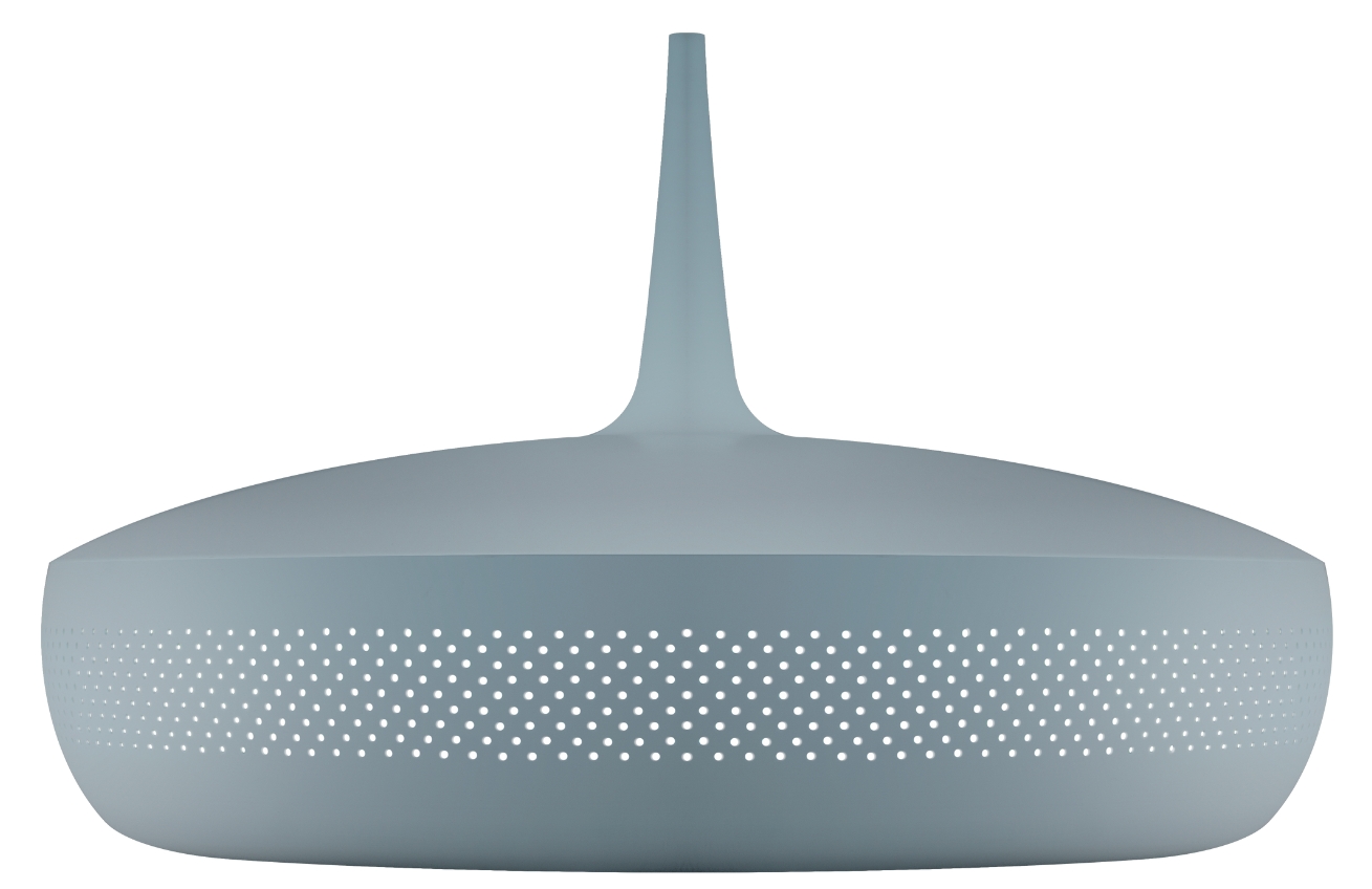 Umage Šedomodré kovové závěsné stínidlo Clava Dine 43 cm Umage