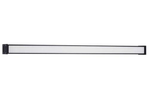 Černé kovové venkovní nástěnné LED světlo Nova Luce Nova 100 cm Nova Luce