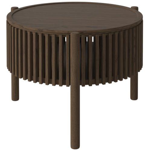 Bolia Tmavý dubový konferenční stolek Story 60 cm Bolia