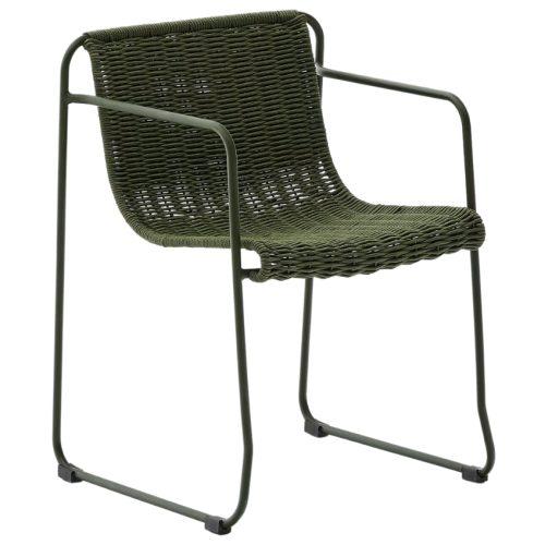 Zelená zahradní jídelní židle Kave Home Maurina Kave Home