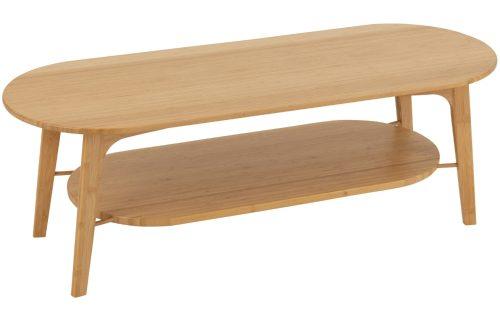 Dřevěný konferenční stolek J-line Bamari 120 x 45 cm J-line