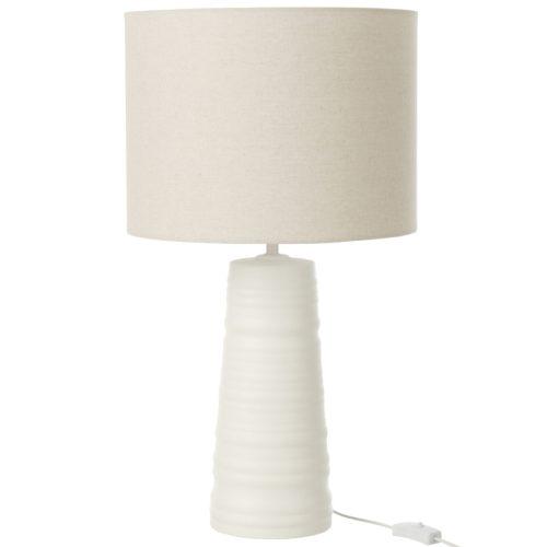 Bílá keramická stolní lampa J-line Elya J-line