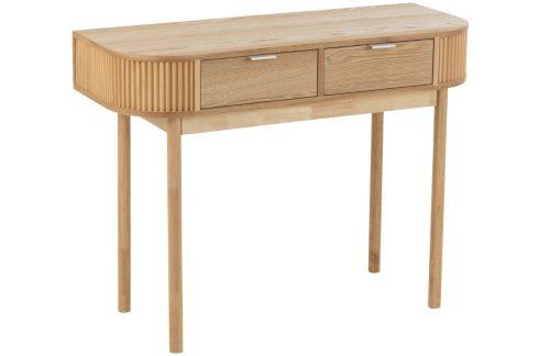 Dřevěný toaletní stolek J-line Rhea 100 x 40 cm J-line