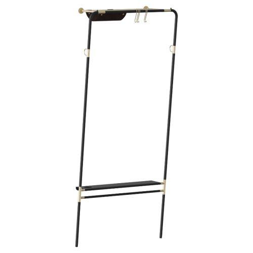 Umage Černý kovový věšák Lean On Me 182 cm Umage