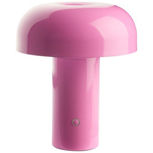 Jotex Růžová kovová nabíjecí stolní LED lampa RAGGE Jotex