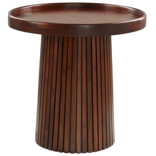 Jotex Tmavý dřevěný odkládací stolek ZELARINO 60 cm Jotex