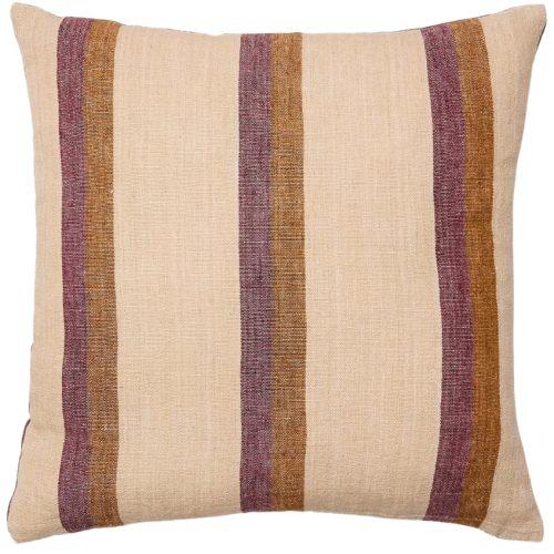 Barevný lněný povlak na polštář Kave Home Arven 45 x 45 cm Kave Home