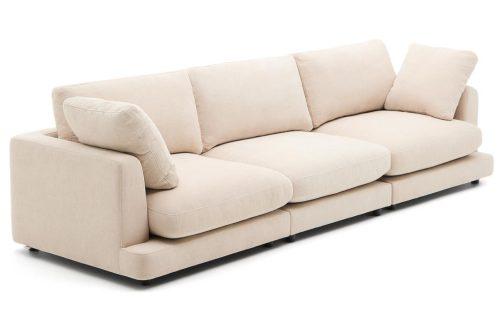 Béžová čtyřmístná pohovka Kave Home Gala 300 cm Kave Home