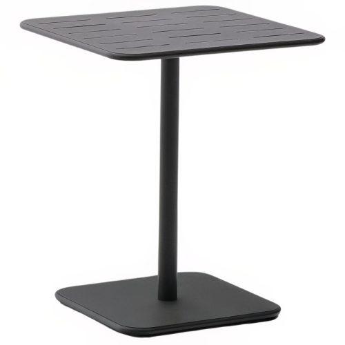 Šedý kovový zahradní stůl Kave Home Brai 70 x 70 cm Kave Home