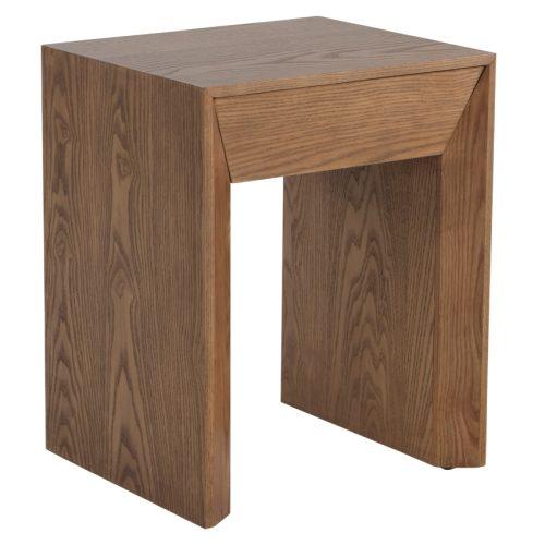Jotex Ořechový noční stolek SUNNEMO 35 x 35 cm Jotex